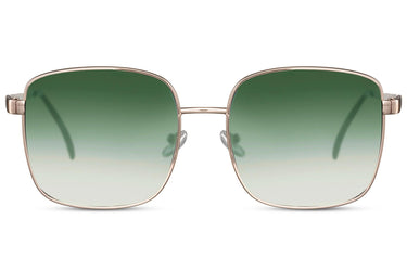 Heart-shaped sunglasses with pink lenses